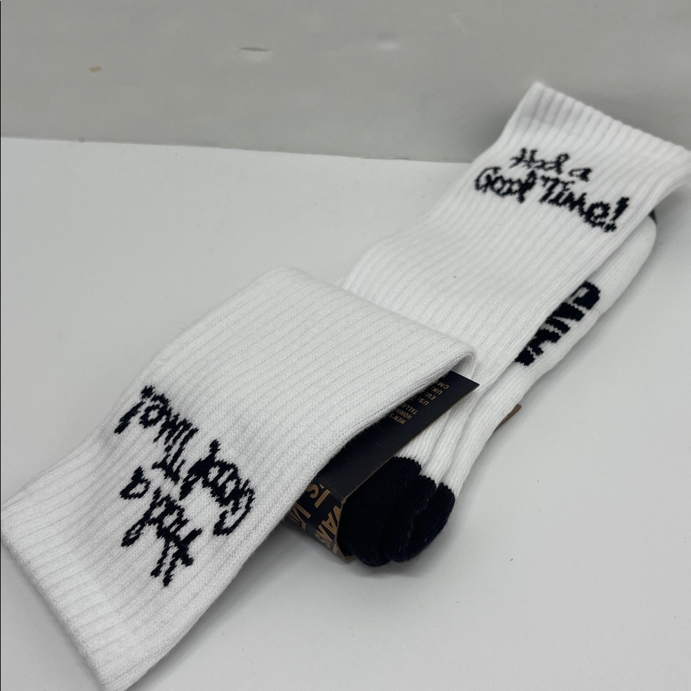 VANS "Off The Wall" Crew socks 
Vans socks (1 pair) Have a good time logo - Picture 12 of 16
